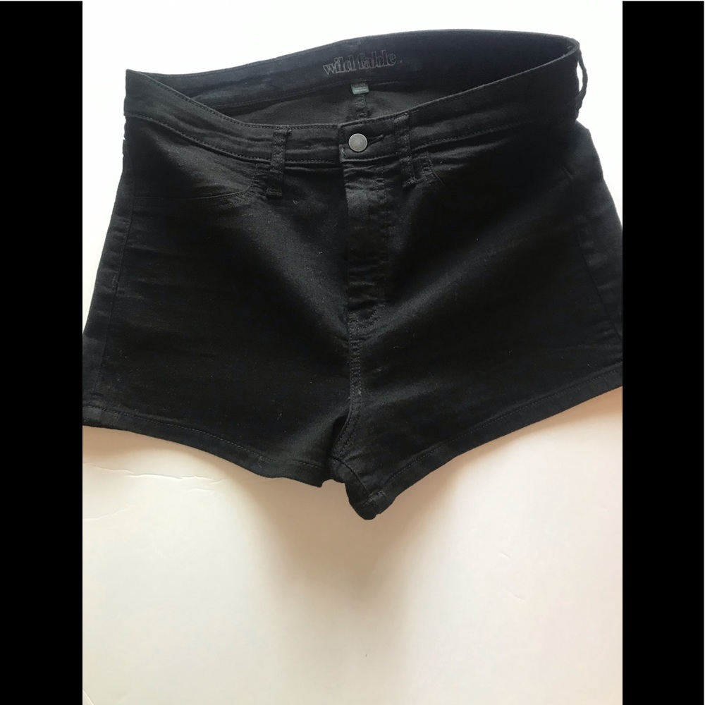 Wild Fable Black Jean Shorts 14